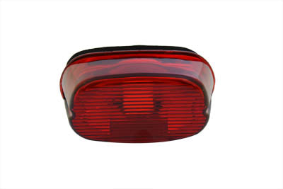 Wyatt Gatling Tail Lamp Lens Laydown Style Red - 33-0254