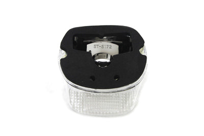 Wyatt Gatling Tail Lamp Lens Laydown Style Clear - 33-0255