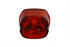 Wyatt Gatling Tail Lamp Lens Laydown Style Red - 33-0257
