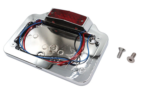 Wyatt Gatling Tail Lamp and License Plate Assembly Mini Style - 33-0264