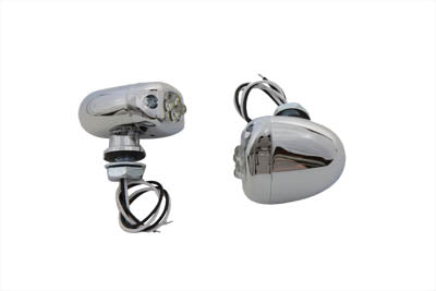 Wyatt Gatling LED Clear Marker Lamp Set Center Mount - 33-0277