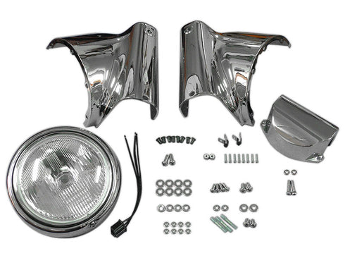 Wyatt Gatling Chrome Headlamp Cowl Kit - 33-0279