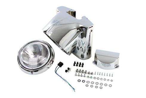 Wyatt Gatling Chrome Headlamp Cowl Kit - 33-0279