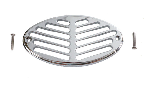 Wyatt Gatling Tail Lamp Lens Cover Arrow Type Chrome - 33-0286