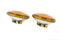 Wyatt Gatling 4-1/2 inch Amber Sealed Beam 12 Volt Spotlamp Set - 33-0297
