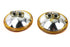 Wyatt Gatling 4-1/2 inch Amber Sealed Beam 12 Volt Spotlamp Set - 33-0297