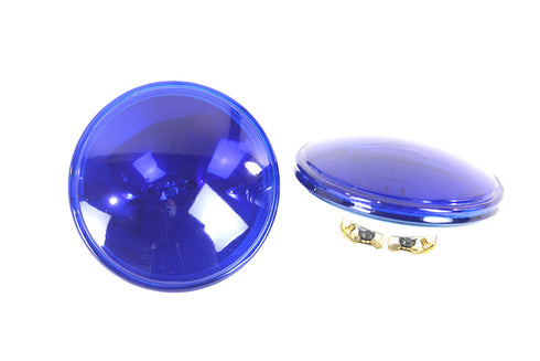 Wyatt Gatling Blue Sealed Beam 4-1/2 inch Spotlamp Set - 33-0298
