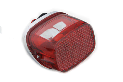 Wyatt Gatling Stock Type Chrome Tail Lamp - 33-0301