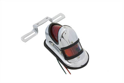 Wyatt Gatling Chrome Beehive Style Tail Lamp - 33-0304