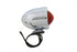 Wyatt Gatling Chrome Bullet Red Marker Lamp Dual Filament - 33-0320