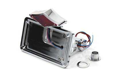 Wyatt Gatling Chrome Diamond LED Horizontal Tail Lamp Assembly - 33-0352