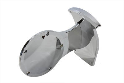 Wyatt Gatling Chrome Slice LED Tail Lamp License Plate Assembly - 33-0360