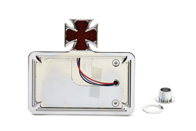 Wyatt Gatling Chrome Billet Horizontal Tail Lamp Kit - 33-0362