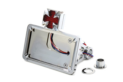 Wyatt Gatling Chrome Billet Horizontal Tail Lamp Kit - 33-0362