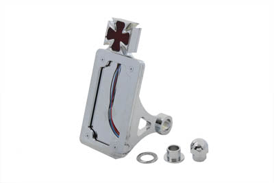 V-Twin Chrome Billet Vertical Tail Lamp Kit - 33-0365