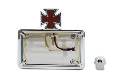 V-Twin Chrome Billet Horizontal Tail Lamp Kit - 33-0366