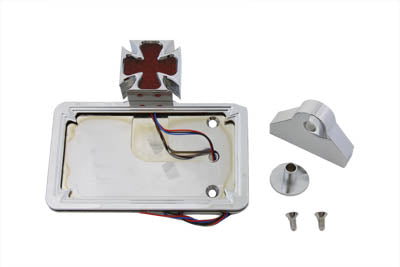 V-Twin Chrome Billet Horizontal Tail Lamp Kit - 33-0368