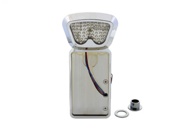 Wyatt Gatling Chrome Vertical Noid Style Tail Lamp Kit - 33-0394