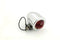 Wyatt Gatling Chrome Bullet Marker Lamp Red Single Filament - 33-0401