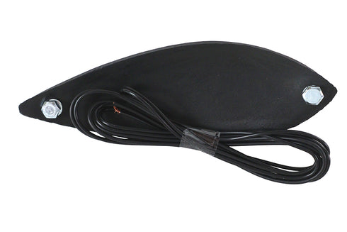 Wyatt Gatling Front Fender Lamp Chrome - 33-0407