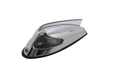 Wyatt Gatling Replica Front Fender Lamp with Clear Lens - 33-0408