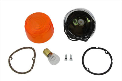 Chris Products Chrome Turn Signal Assembly Front Right or Left - 33-0412