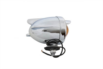 Wyatt Gatling Bomber Marker Lamp Amber 3 Fin Design - 33-0413