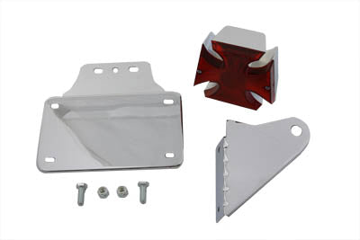 V-Twin Maltese Tail Lamp Kit With Bracket - 33-0414