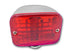 Wyatt Gatling Chrome Tour Marker Lamp Set with Red Lens - 33-0419