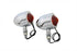 Wyatt Gatling Chrome Red Marker Lamp Set - 33-0425