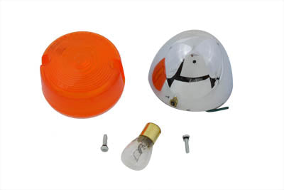 Chris Products Chrome Turn Signal Assembly Rear Right or Left - 33-0428