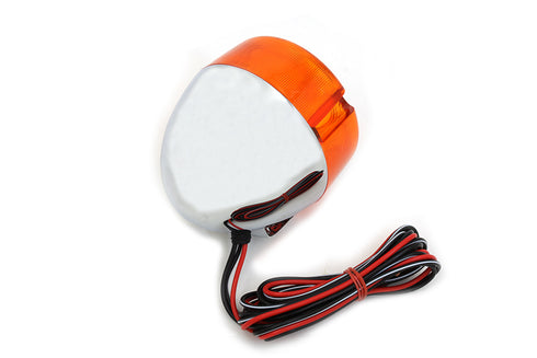 Wyatt Gatling Chrome Turn Signal Assembly Front Right or Left - 33-0431
