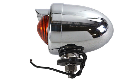 Wyatt Gatling Bullet Style Amber Marker Lamp With Visor - 33-0433
