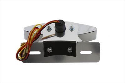 Wyatt Gatling Chrome Snake Eye Fender Mount Tail Lamp Kit - 33-0435