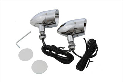 Wyatt Gatling Bullet Smooth Type Marker Lamp Set - 33-0437