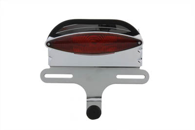 Wyatt Gatling Chrome License Plate and Tail Lamp Bracket Kit - 33-0438