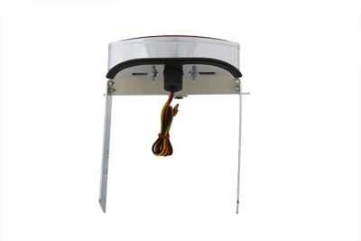 Wyatt Gatling Chrome License Plate and Tail Lamp Bracket Kit - 33-0438