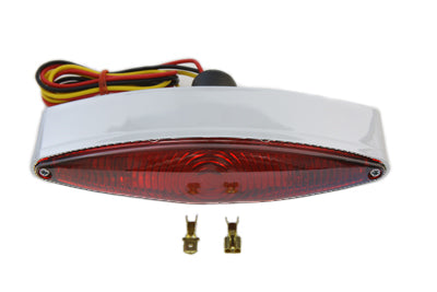 Wyatt Gatling Chrome Snake Eye Style Tail Lamp - 33-0439