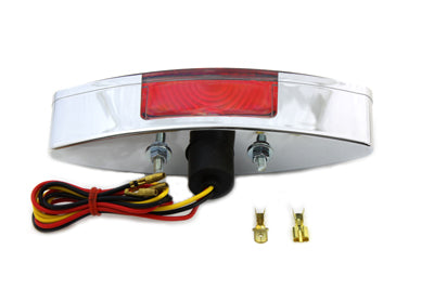 Wyatt Gatling Chrome Snake Eye Style Tail Lamp - 33-0439