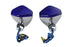 Wyatt Gatling LED Diamond Blue Lens Marker Lamp Set - 33-0448