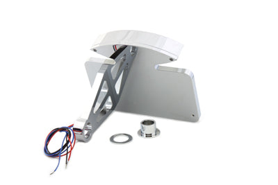 Wyatt Gatling Chrome Katz Eyez LED Tail Lamp Kit Horizontal Type - 33-0457