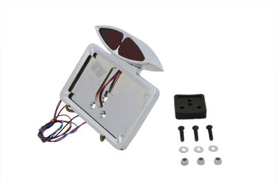 Wyatt Gatling Chrome Katz Eyez LED Tail Lamp Kit Fender Mount Type - 33-0460