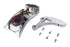 Wyatt Gatling Chrome Curved Odin Style Tail Lamp Kit - 33-0462