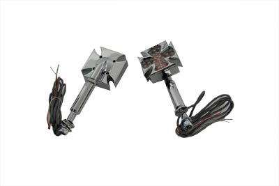 Wyatt Gatling Maltese Red LED Turn Signal Set - 33-0480