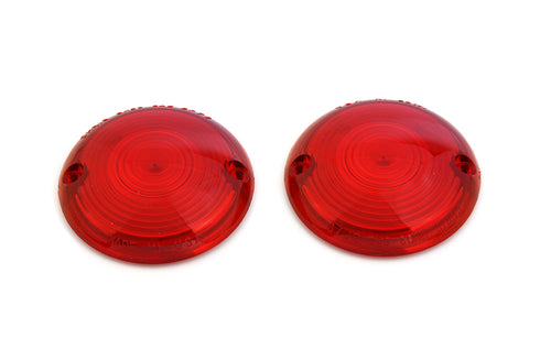 Wyatt Gatling Turn Signal Red Stock Style Lens Set - 33-0494