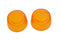 Wyatt Gatling Turn Signal Lens Set Stock Style Amber - 33-0501