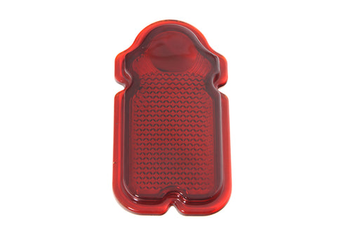 Wyatt Gatling Red Glass Tombstone Tail Lamp Lens - 33-0502