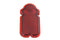 Wyatt Gatling Red Glass Tombstone Tail Lamp Lens - 33-0502