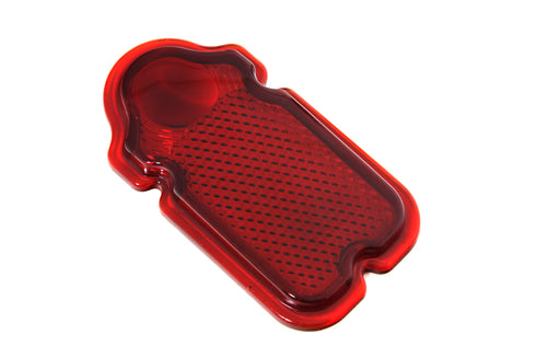 Wyatt Gatling Red Glass Tombstone Tail Lamp Lens - 33-0502