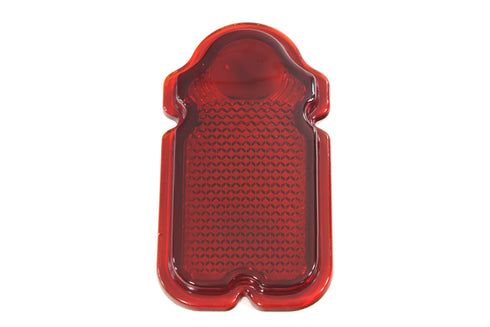 Wyatt Gatling Red Glass Tombstone Tail Lamp Lens - 33-0502